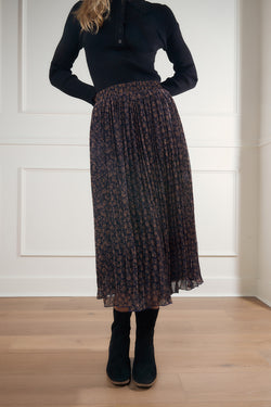 Lennon Floral Print Midi Skirt FINAL SALE