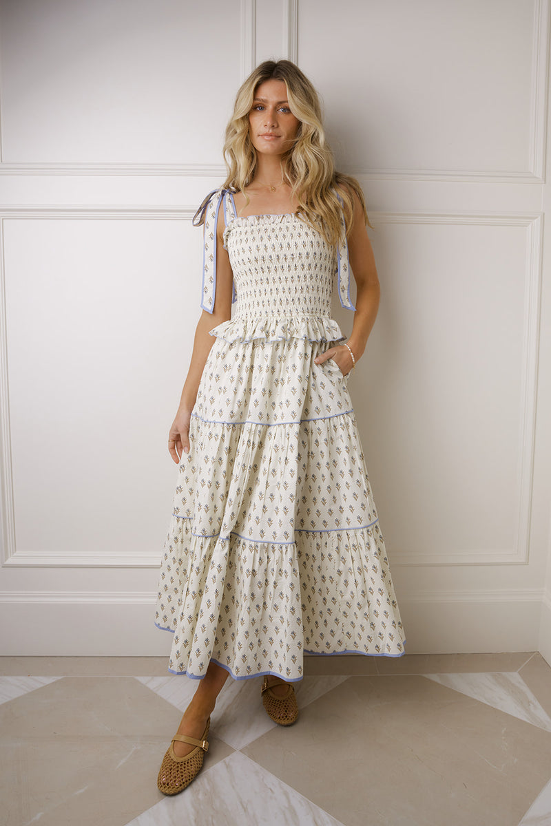 Alayna Floral Tiered Dress