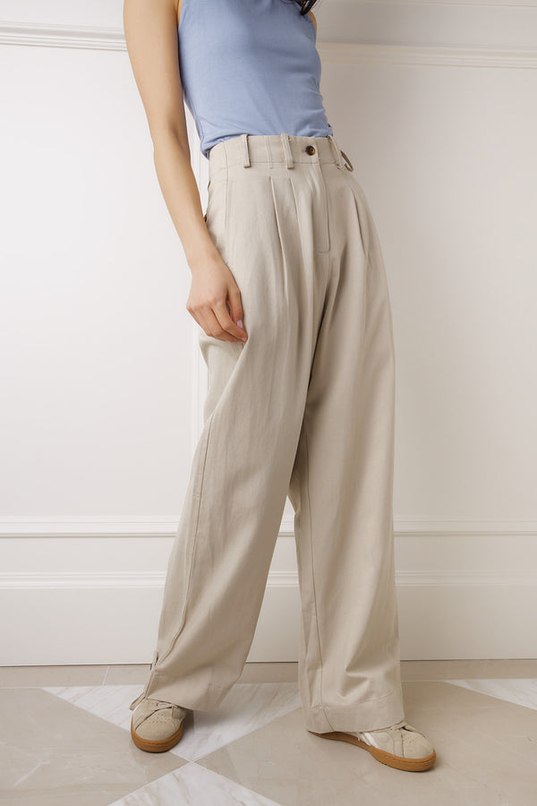 Catherine Pleated Wide Leg Pants