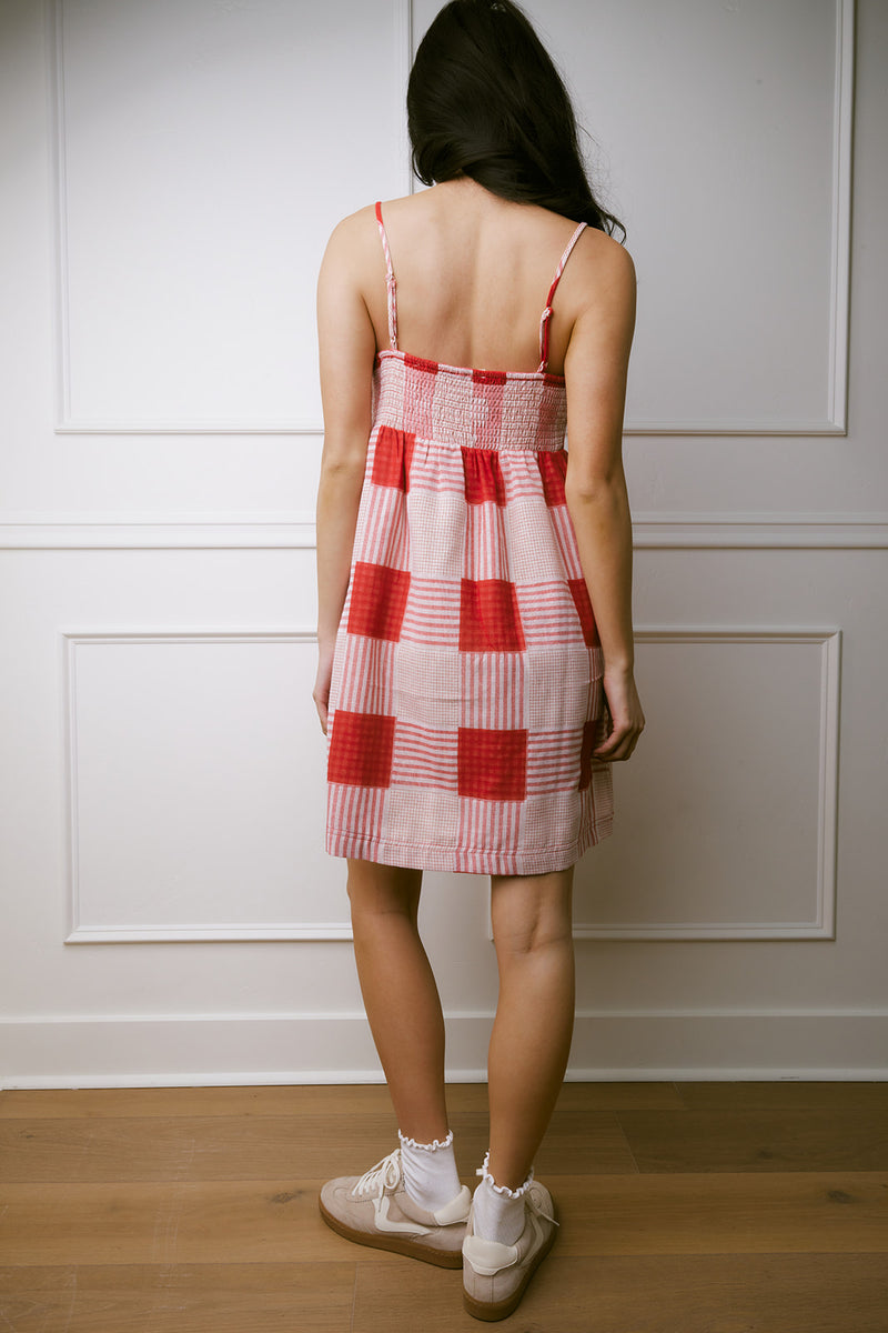 Oaklee Plaid Tank Dress
