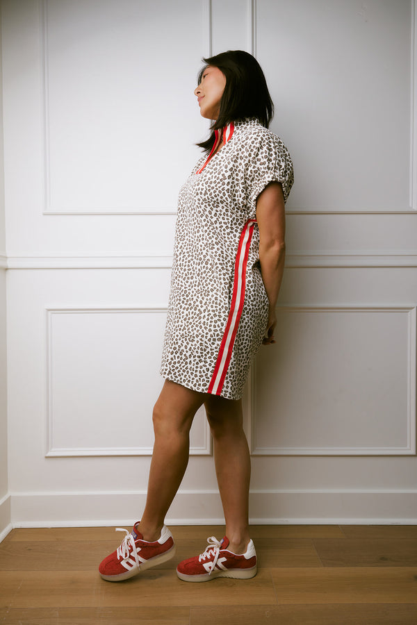 Haisley Leopard Print Dress