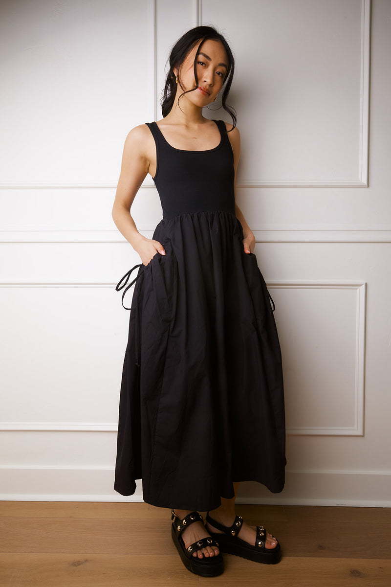 Camryn Black Tank Dress