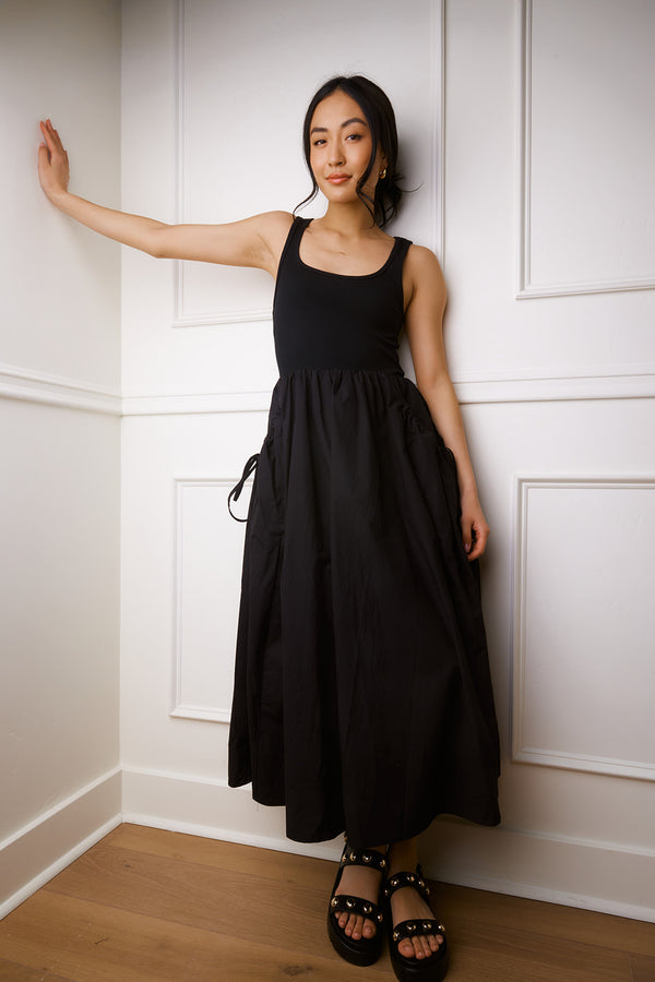 Camryn Black Tank Dress