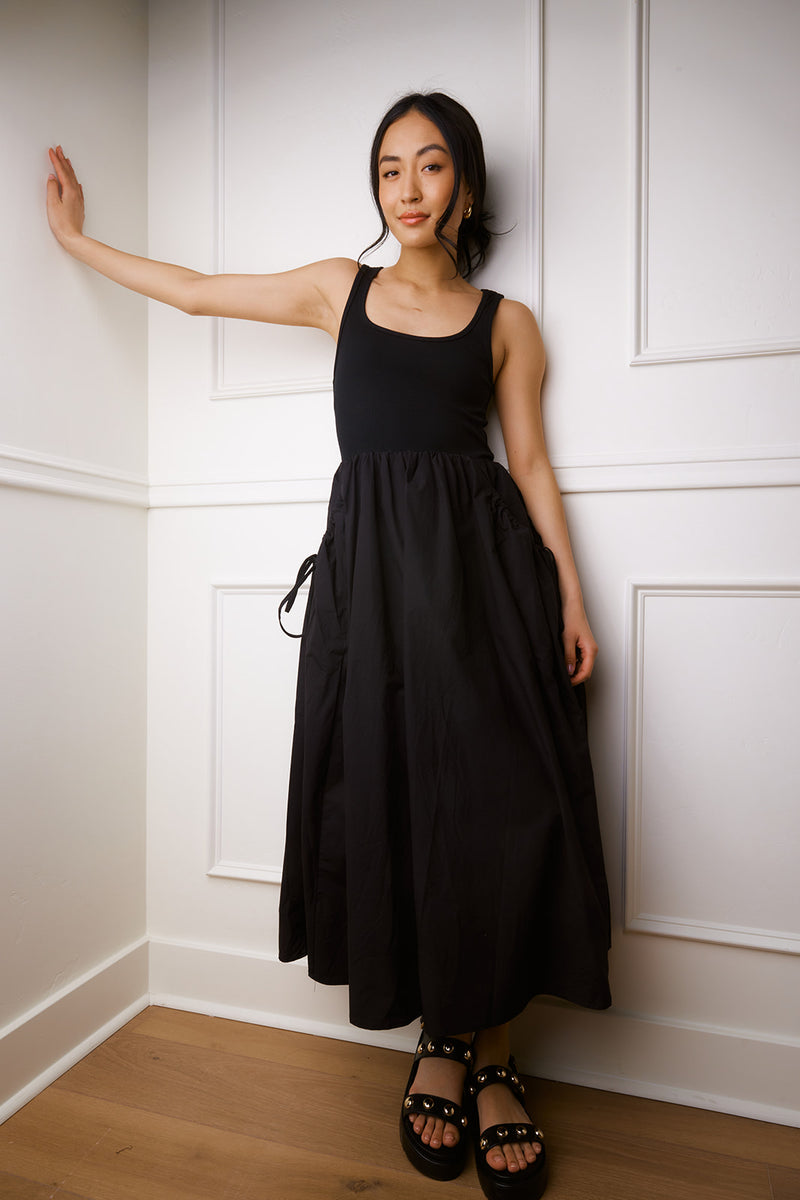 Camryn Black Tank Dress