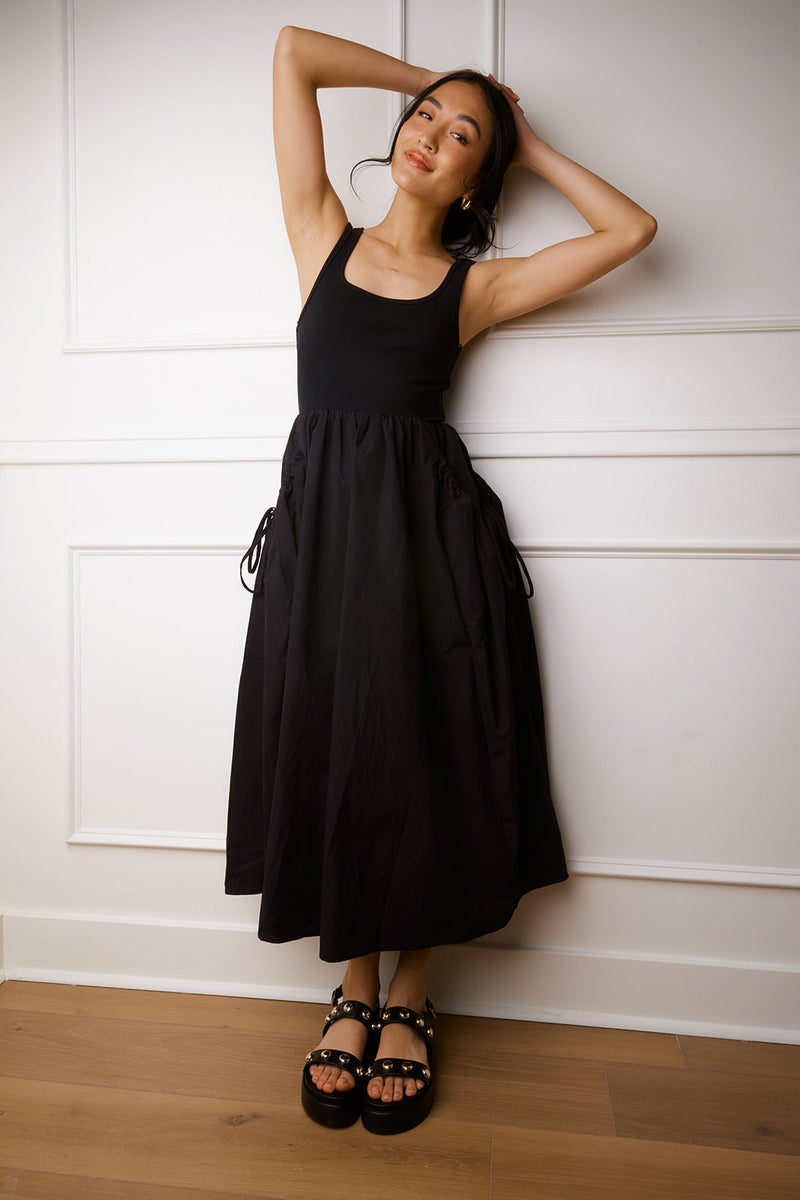 Camryn Black Tank Dress