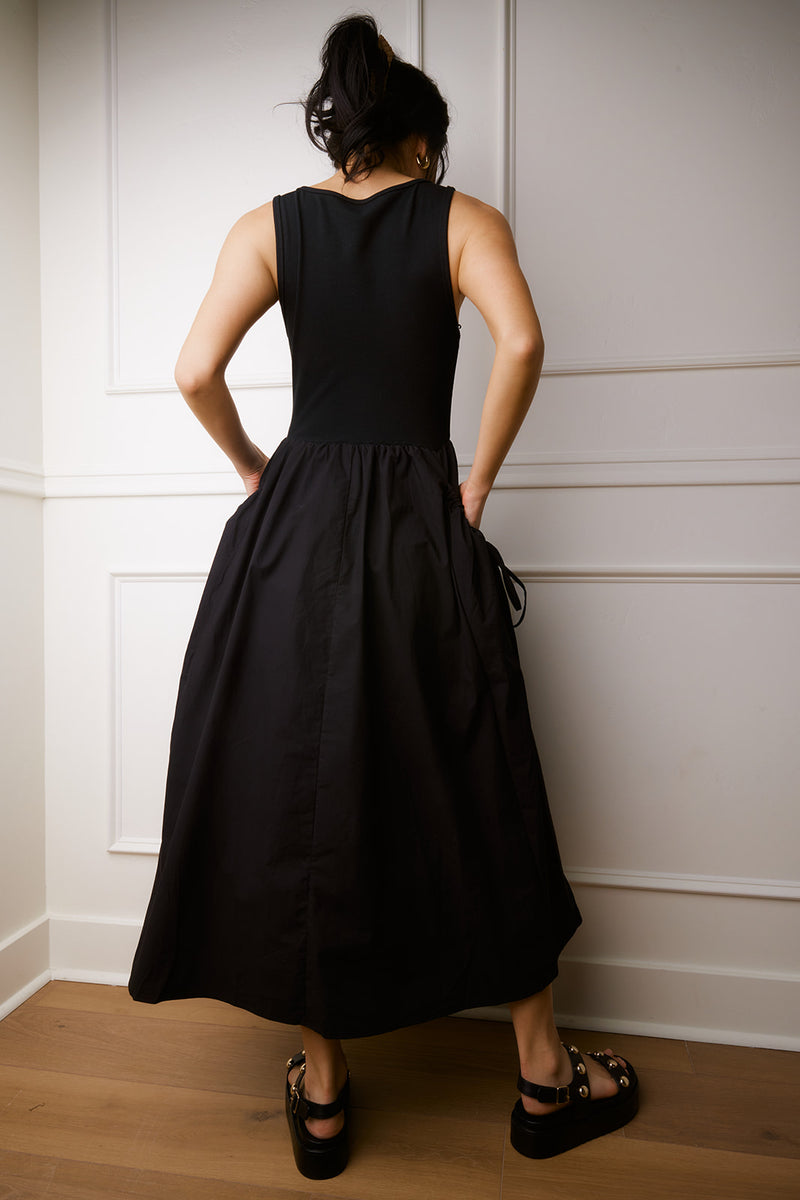 Camryn Black Tank Dress