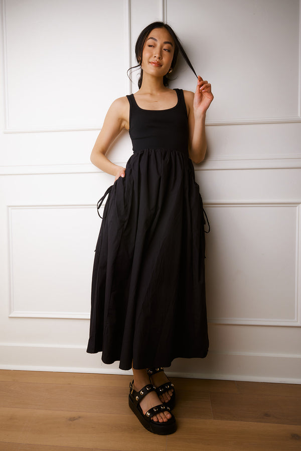 Camryn Black Tank Dress