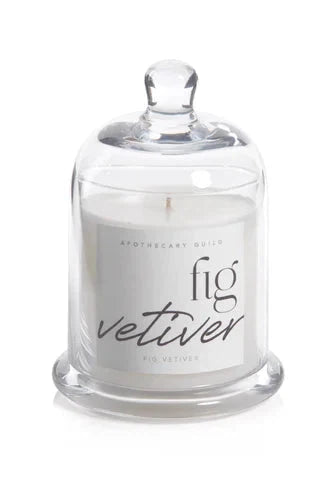 Black Fig Vetiver Dome Candle