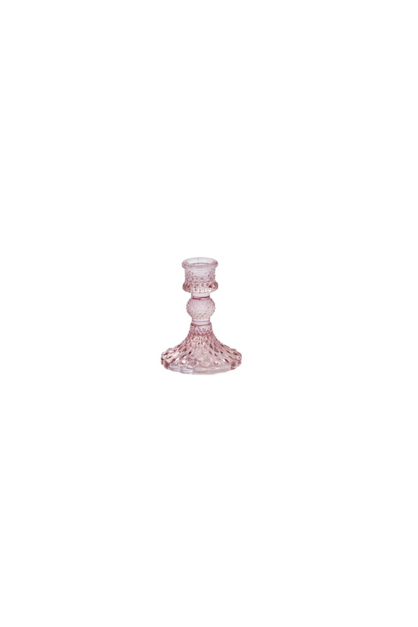 Gillian Pink Candlestick