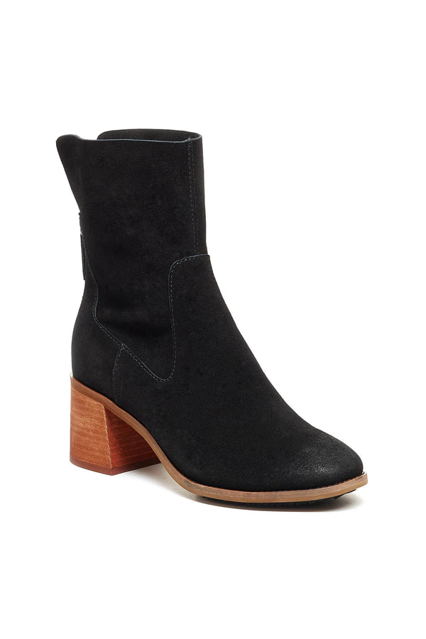 Kelsi Dagger Black Suede Boots FINAL SALE