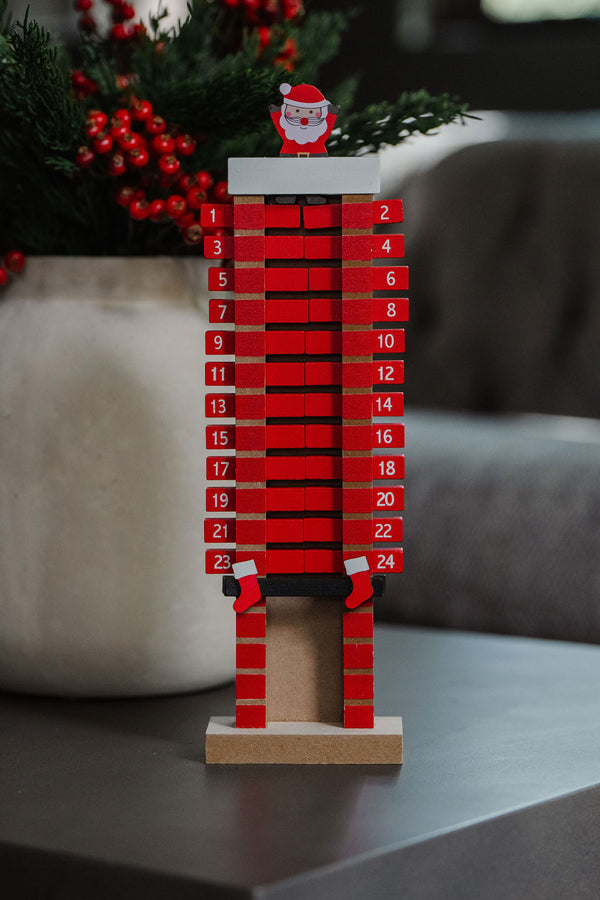 Santa Chimney Advent