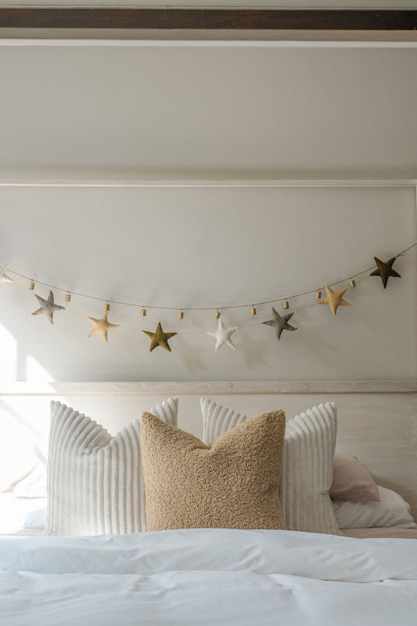 Wool Felt Star Garland