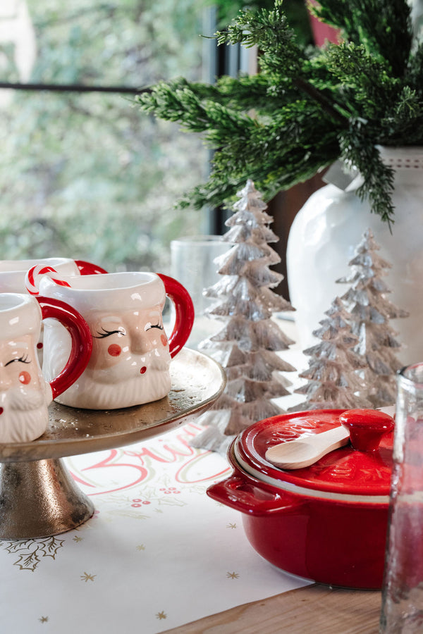 Hand Painted Santa Mug