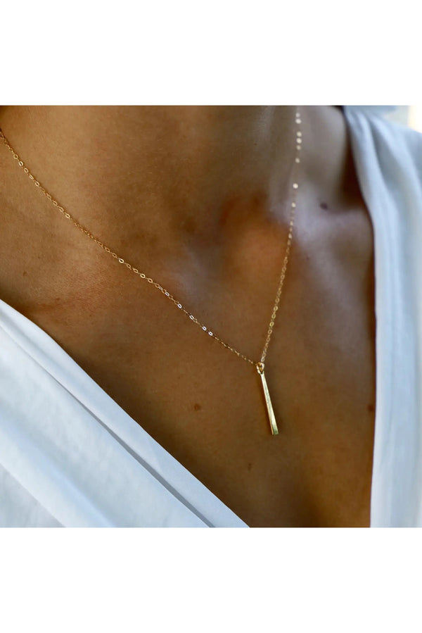 Petite Bar Necklace