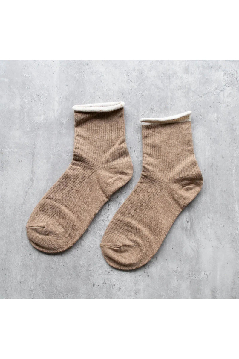 Roll Up Casual Socks