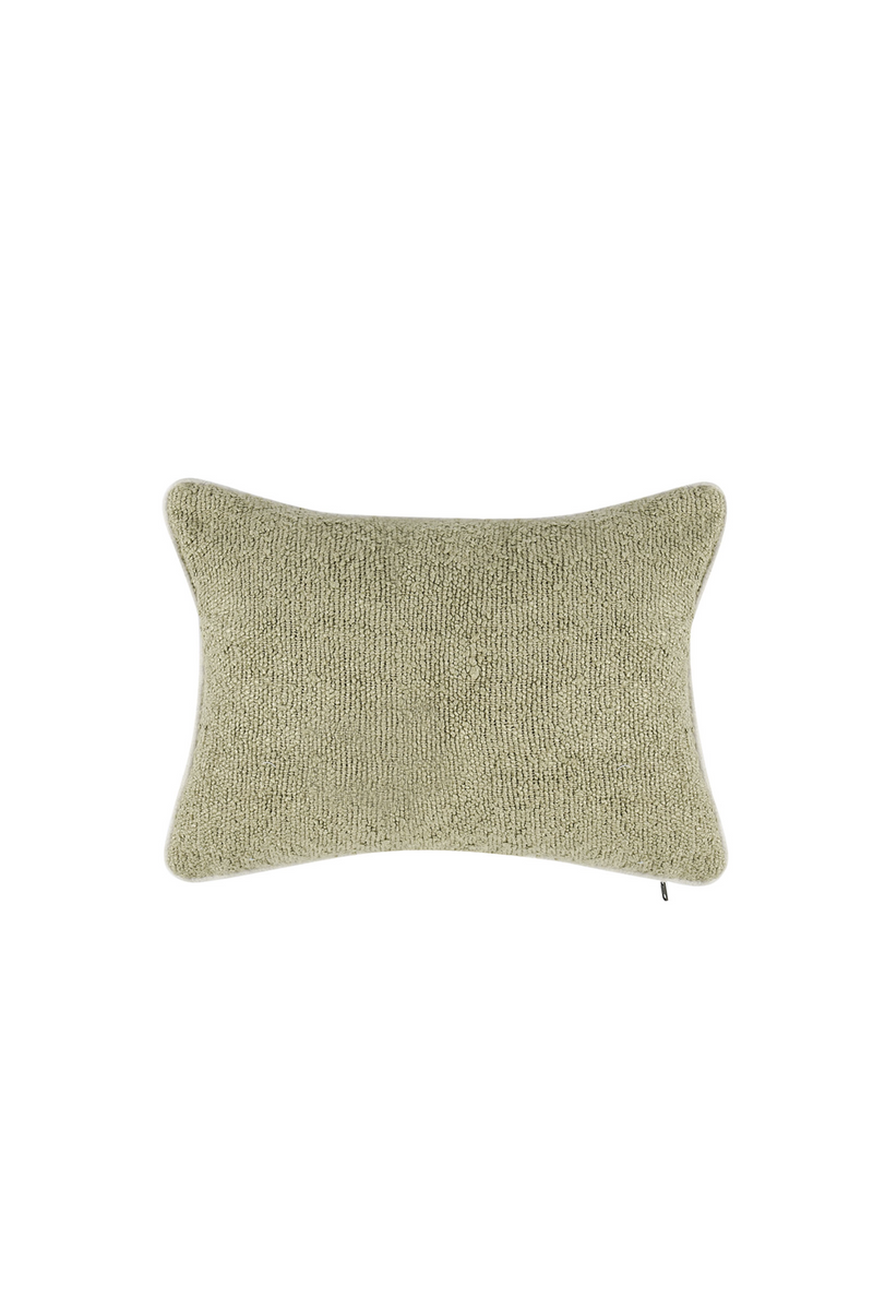 Sava Wheat Green Pillow