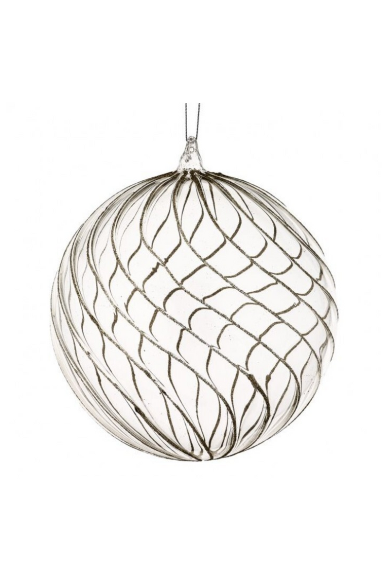 Opulent Glass Ball Ornament - IN STORE ONLY