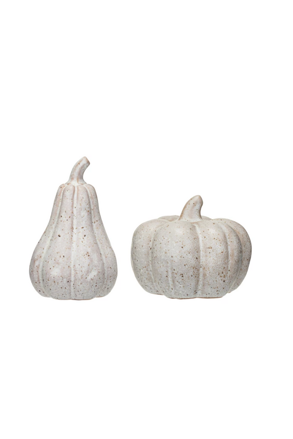 Small Stoneware Pumpkins