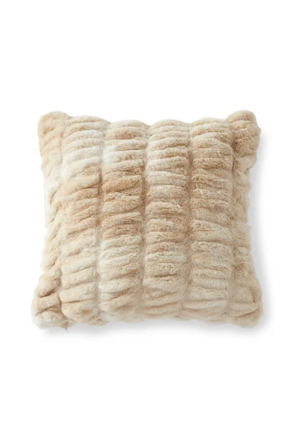 Faux Fur Pillow - Tan (Picture Needed)