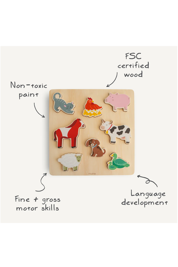 Wooden Farm Puzzle