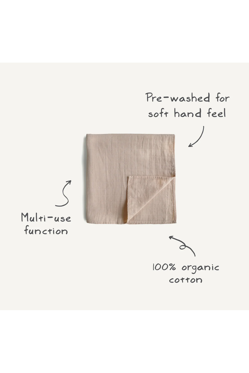 Muslin Swaddle Blanket Organic Cotton