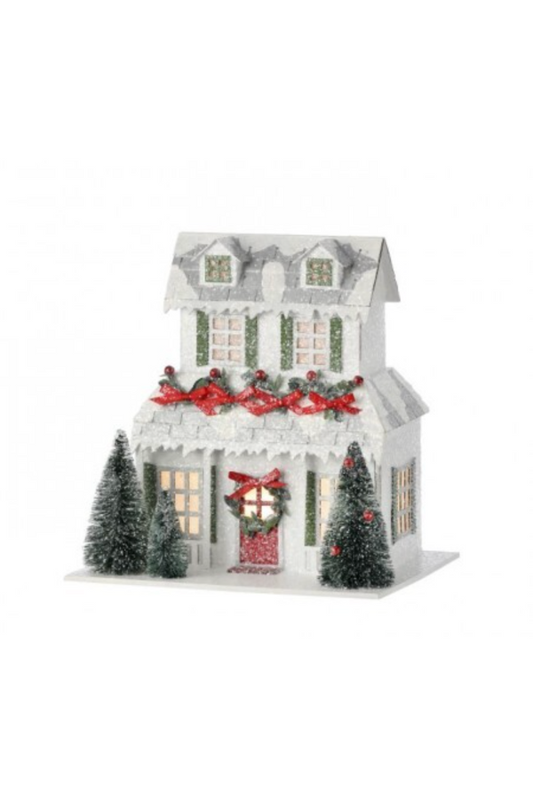 Snowman Paper House