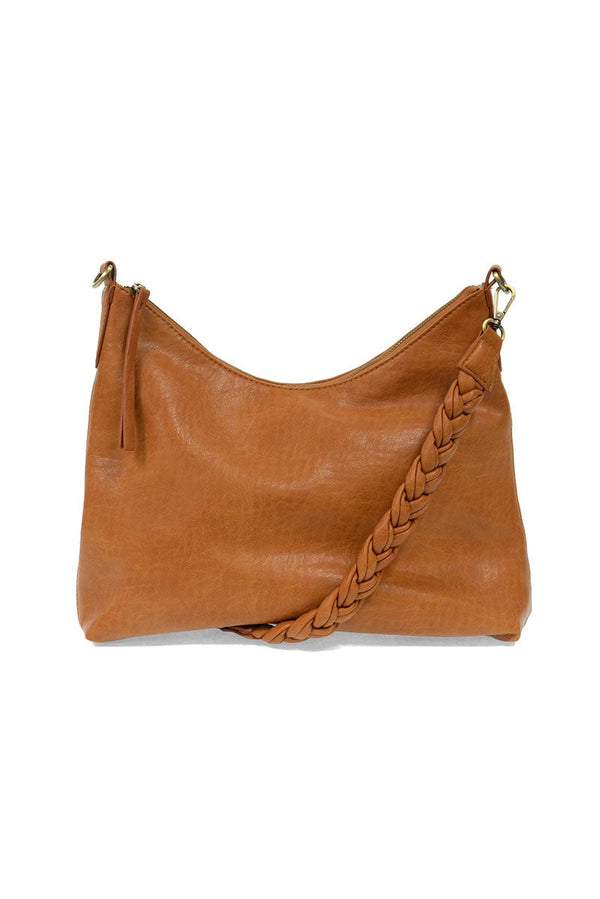 Selene Slouchy Hobo Bag in Cognac