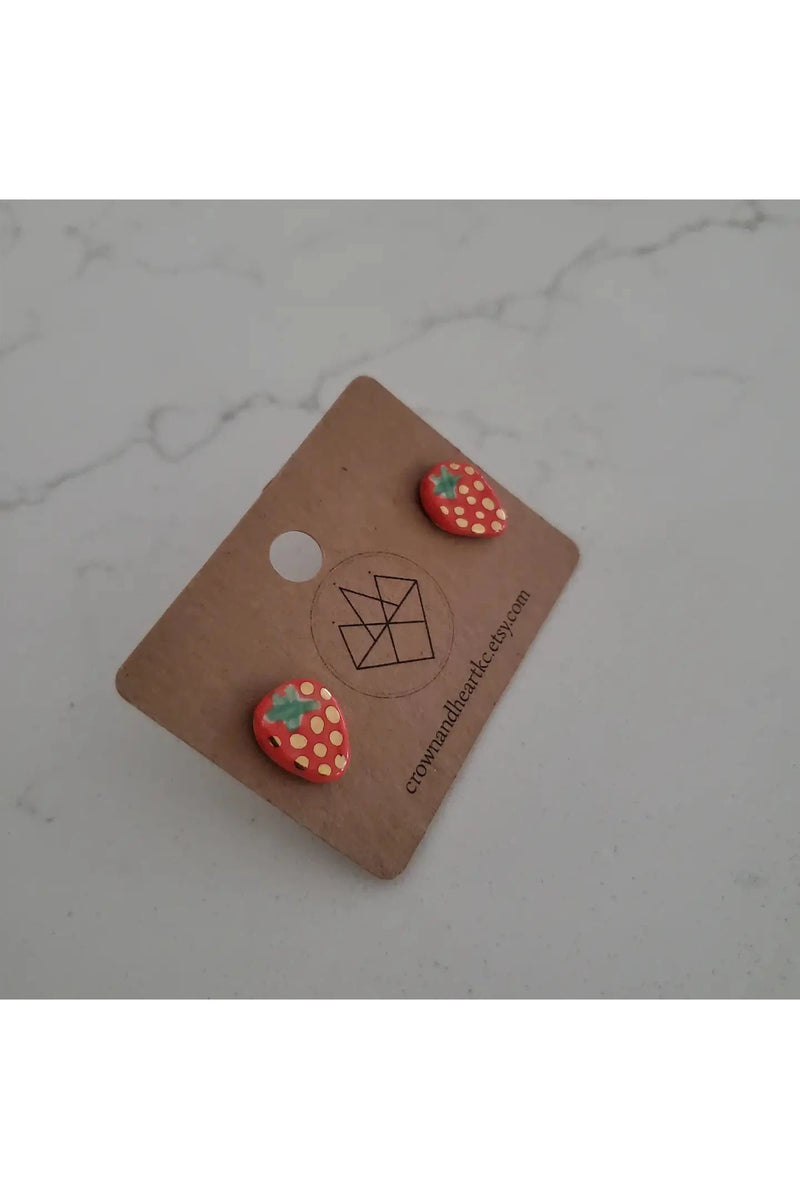 Strawberry Stud Earrings