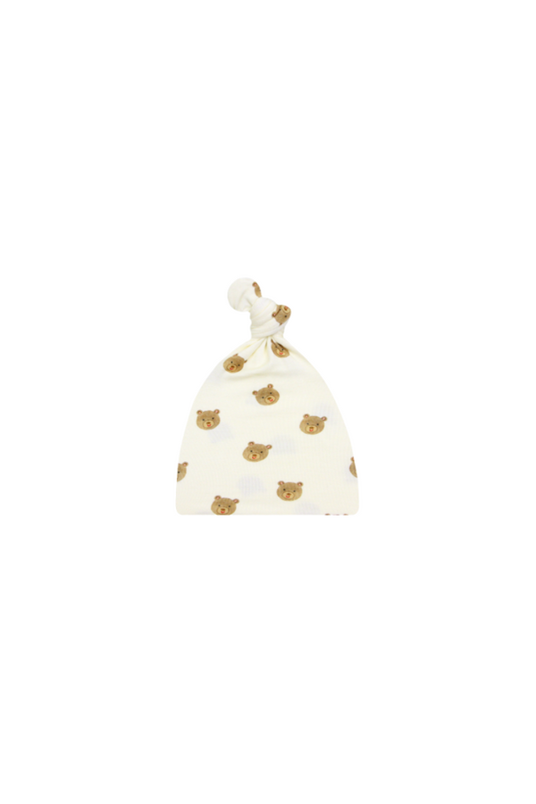 Top Knot Baby Hat - Multi