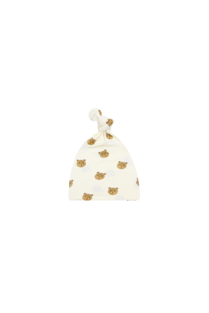 Top Knot Baby Hat - Multi