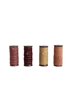 Metallic Edge Velvet Ribbon on Spool
