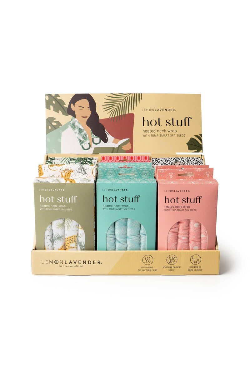 Lemon Lavender Hot Stuff Heated Neck Wrap