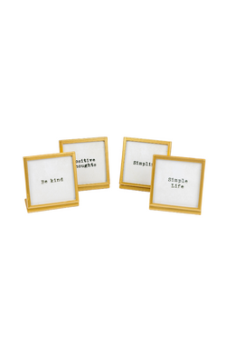 Positivity Gold Picture Frame