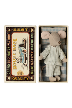 Maileg Big Brother Mouse in Matchbox