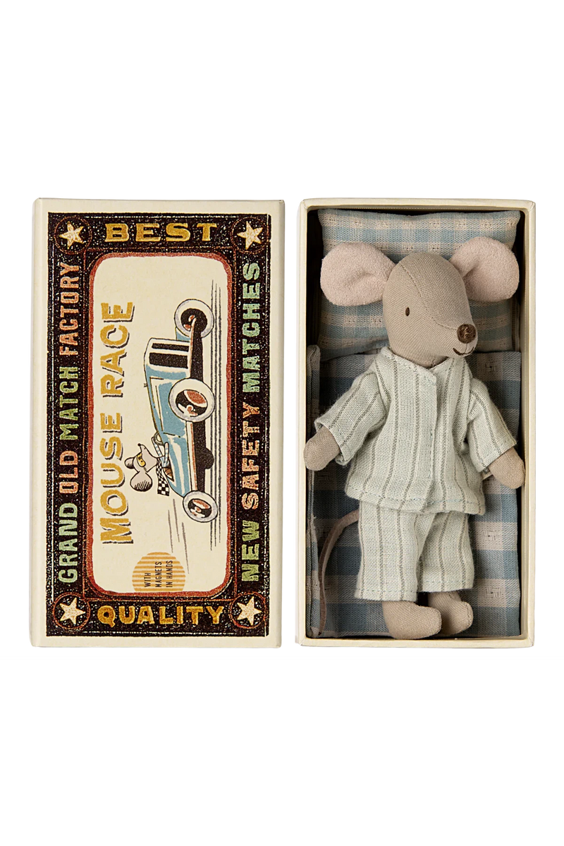 Maileg Big Brother Mouse in Matchbox