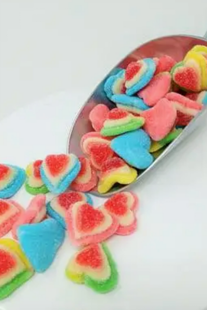 Triple Gummy Hearts