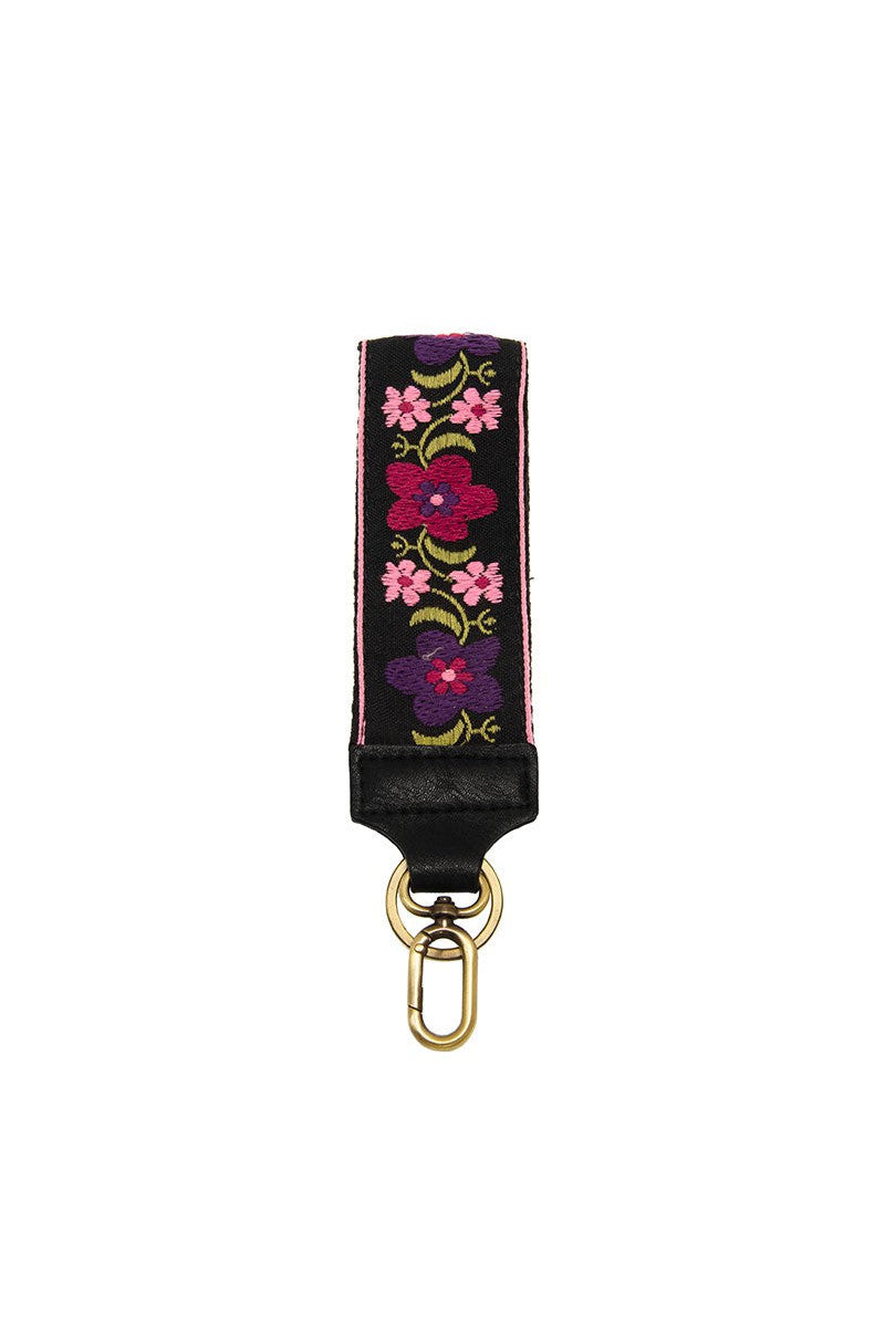 Medallion Easy Find Wristlet Keychain