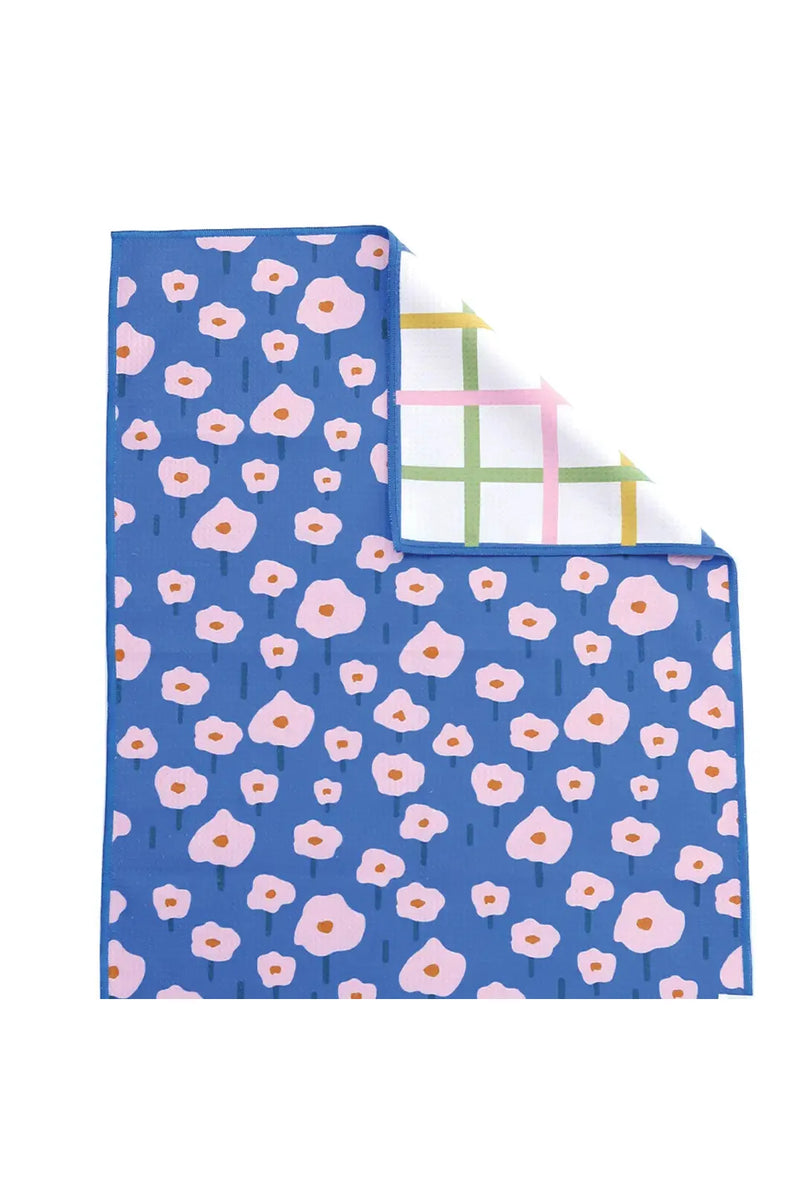 Double Sided Microfiber Hand Towel