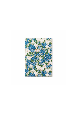 Flourish In Faith Blueberry Field Notebook