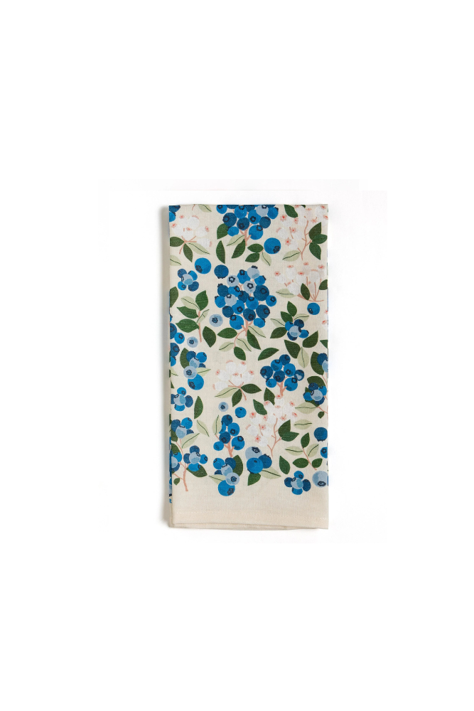 Blueberry Fields Tea Towel