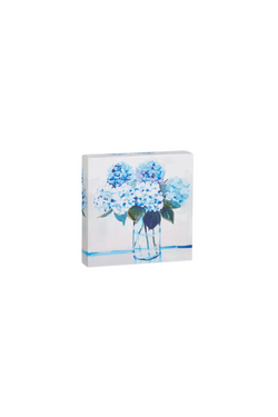 Blue Hydrangea Canvas Art