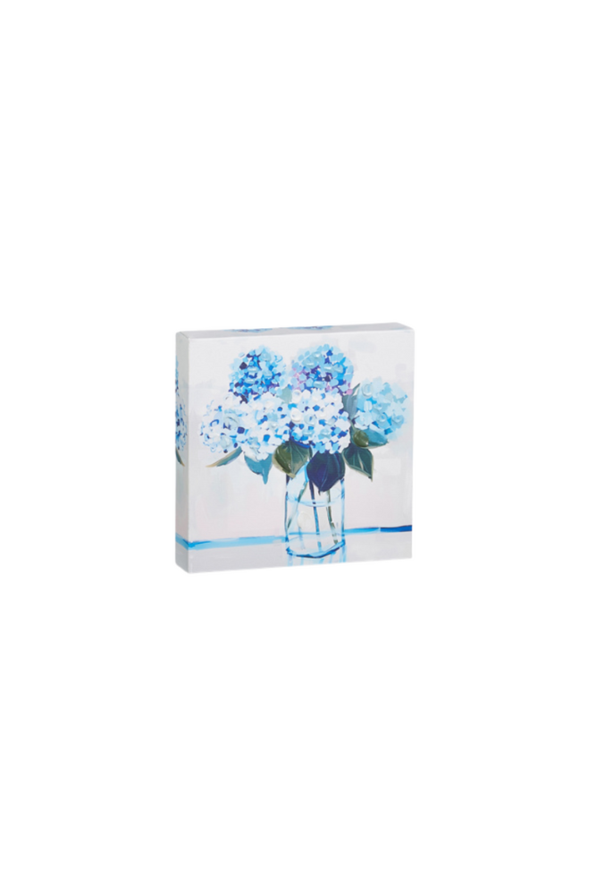 Blue Hydrangea Canvas Art