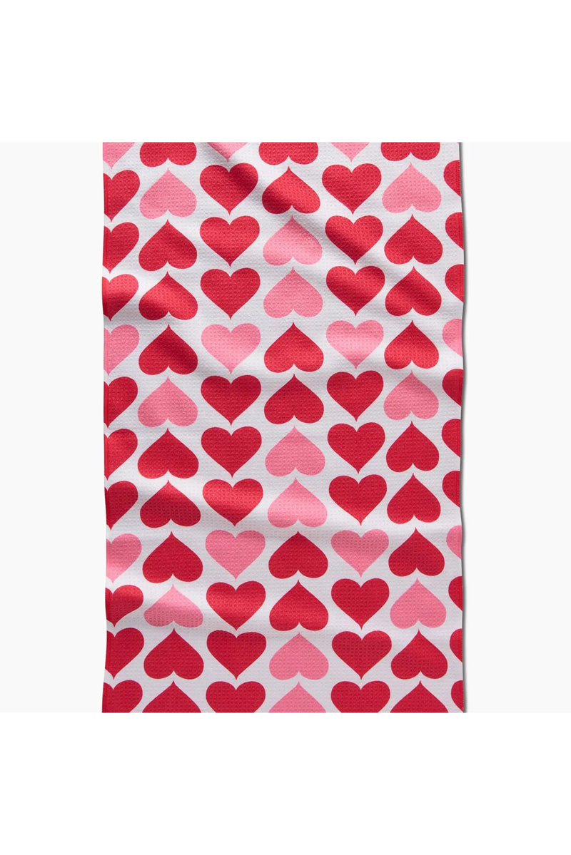 Valentine's Geometry House Towels