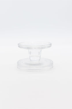 Bobbin Glass Reversible Glass Candle Holder