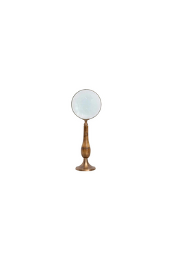 Brass & Bone Magnifying Glass