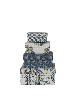 Blue Christmas Nesting Boxes