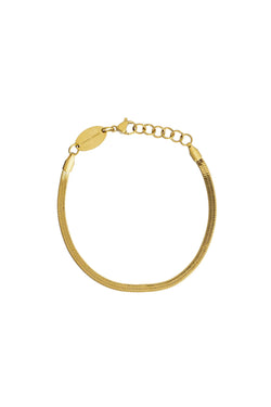 Brenda Grands Dainty Herringbone Bracelet