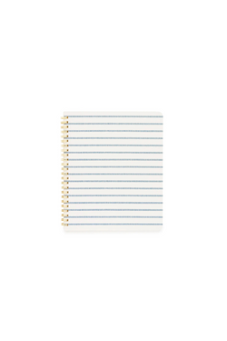 Blue Breton Stripe Notebook