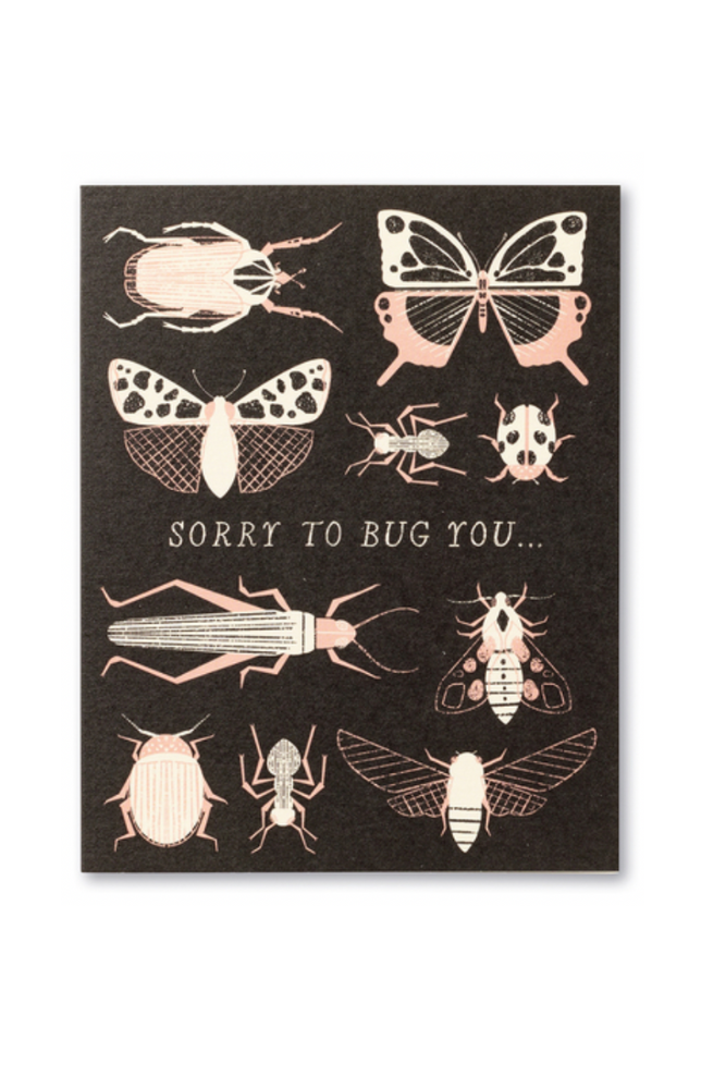 Thank You Cards - Sorry to Bug You