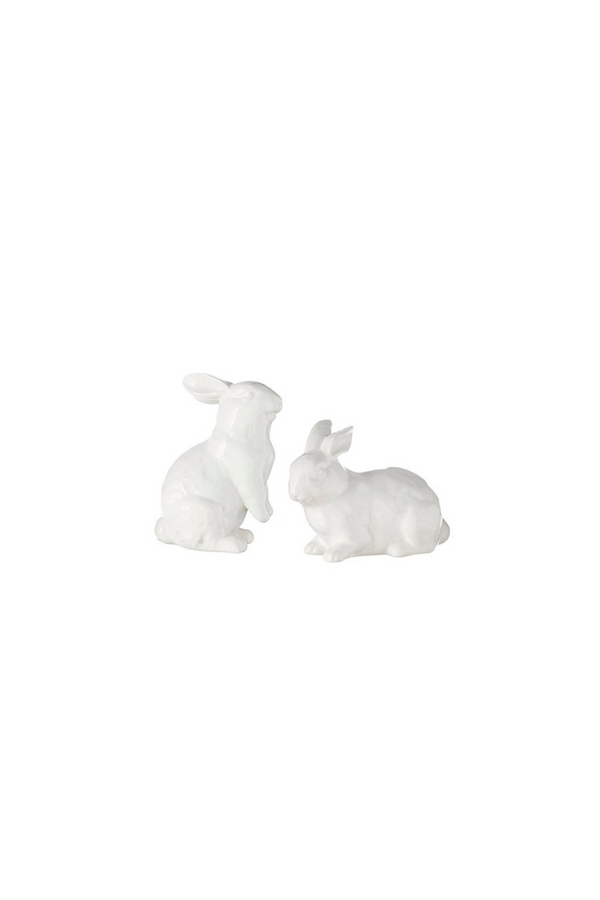 Ceramic White Bunny